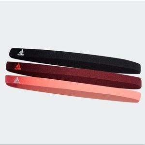 Adidas thin nonslip hair bands